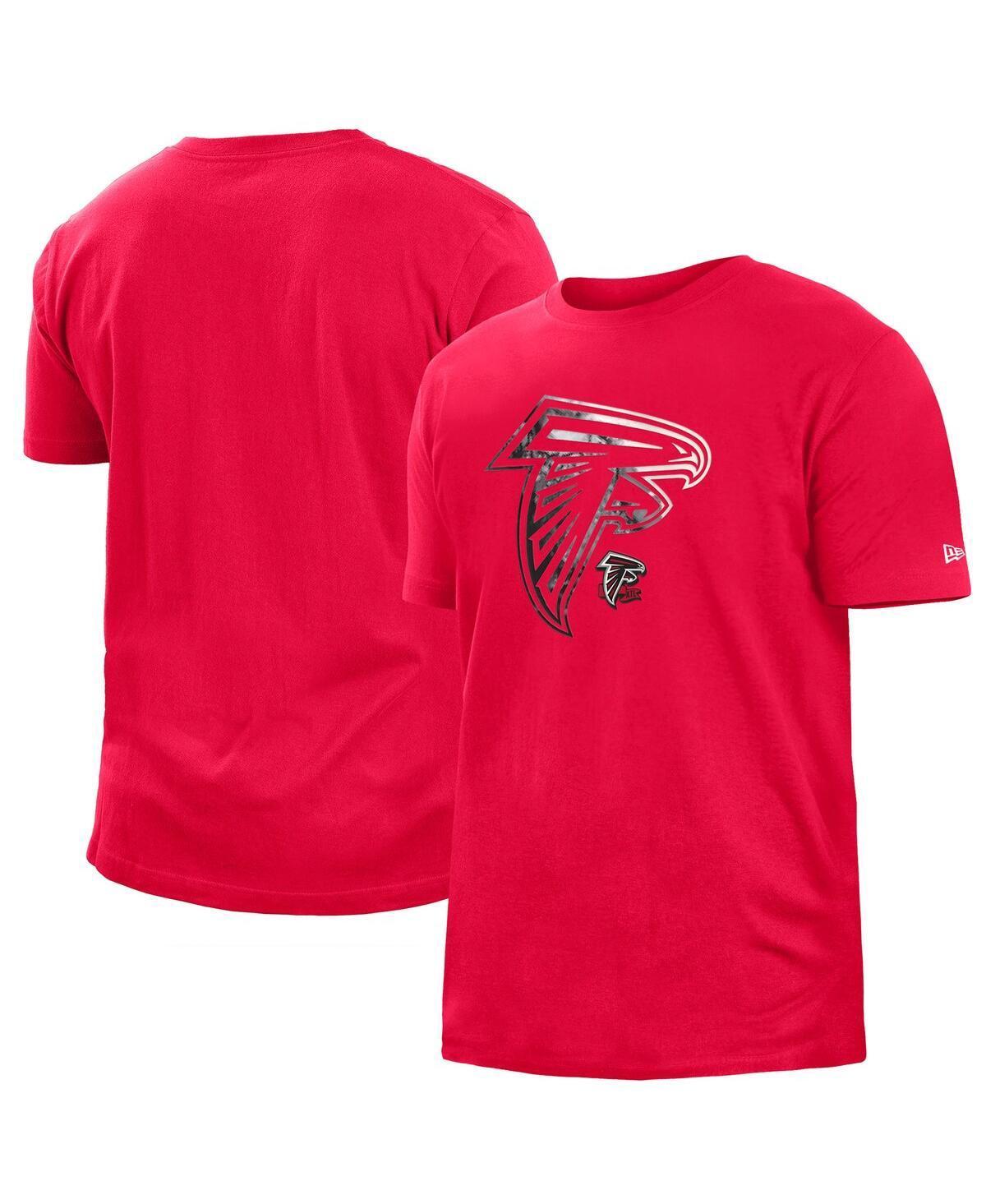 Mens New Era Atlanta Falcons 2022 Sideline Ink Dye T-Shirt Product Image