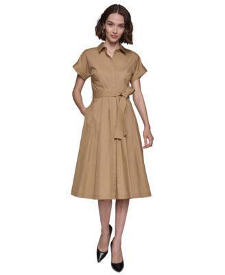 Women's Poplin Grommet Shirtdress product image