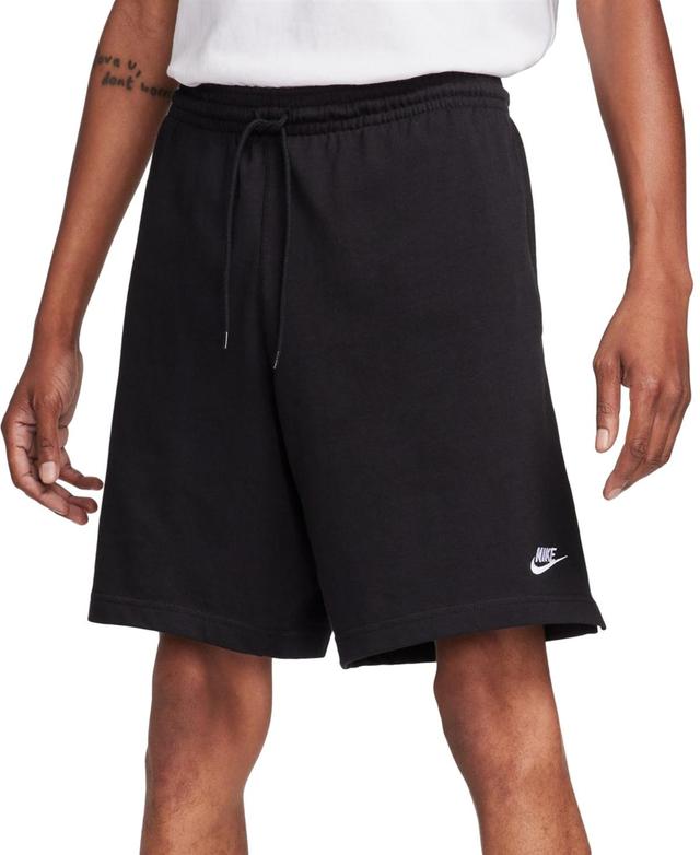 NIKE Men's Club Relaxed-fit Logo Embroidered Shorts, Regular & Big & Tall In Red Product Image