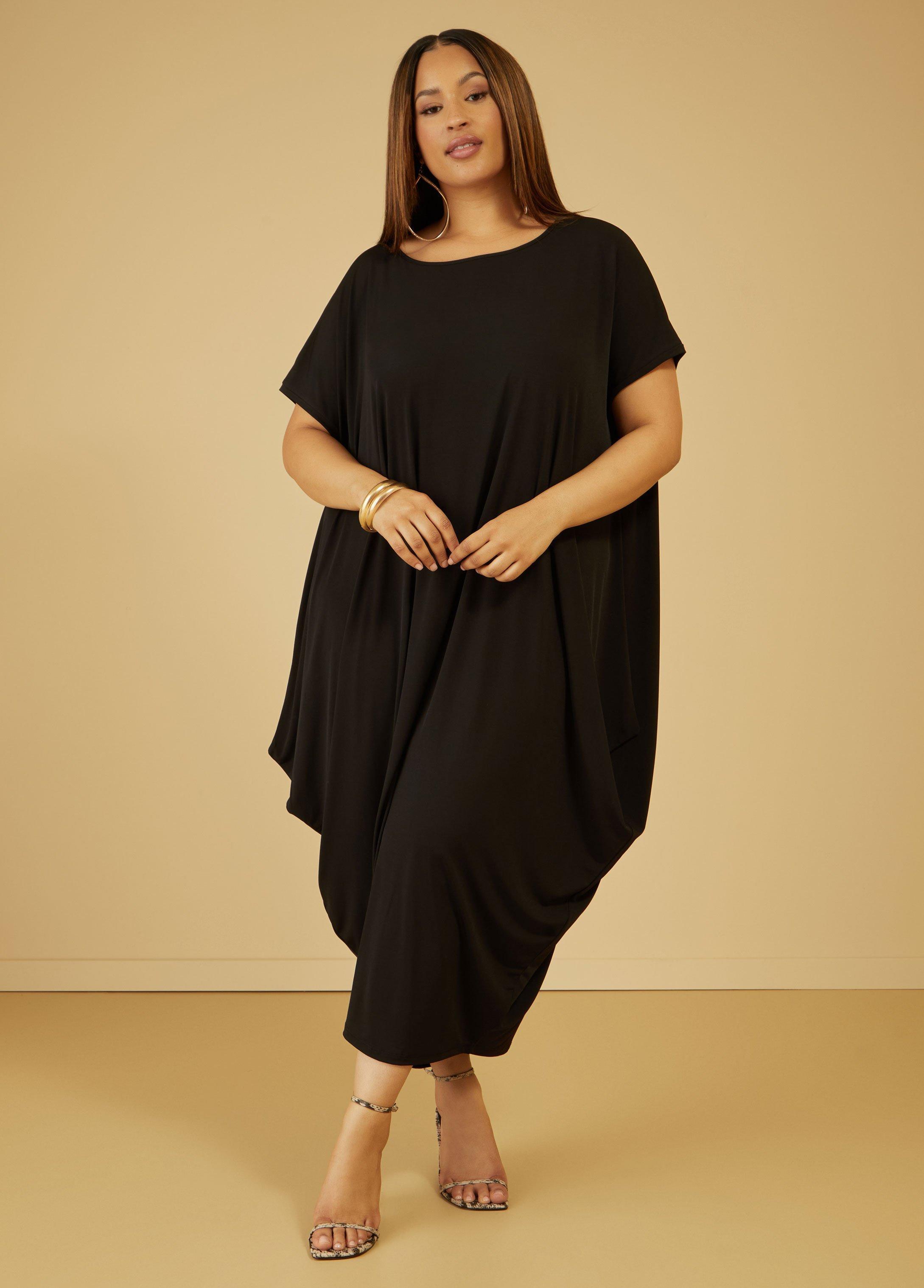 Draped Maxi Dress Product Image