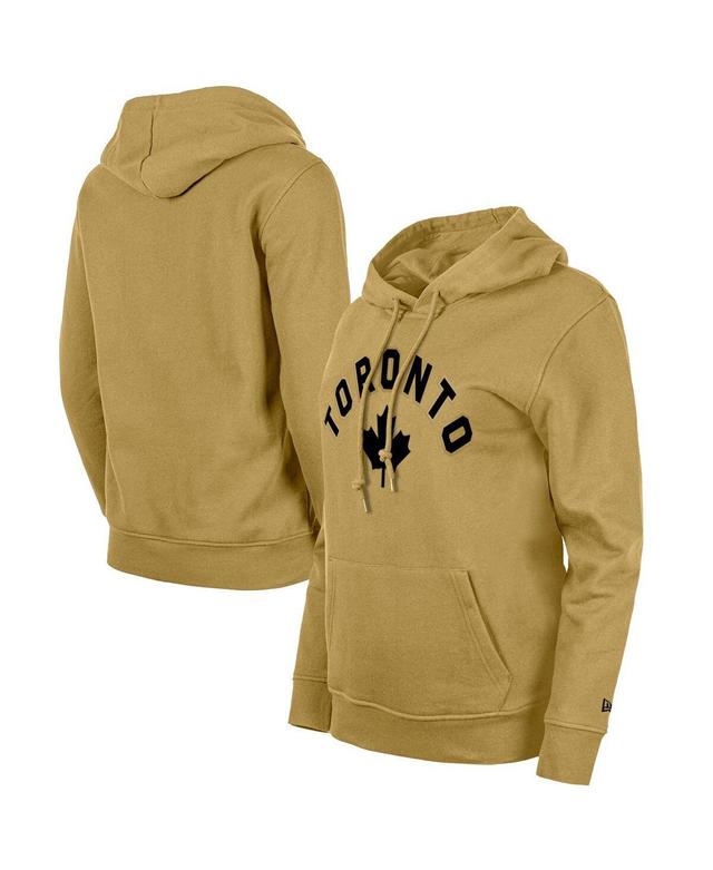 Womens New Era Tan Toronto Raptors 2023/24 City Edition Pullover Hoodie Product Image