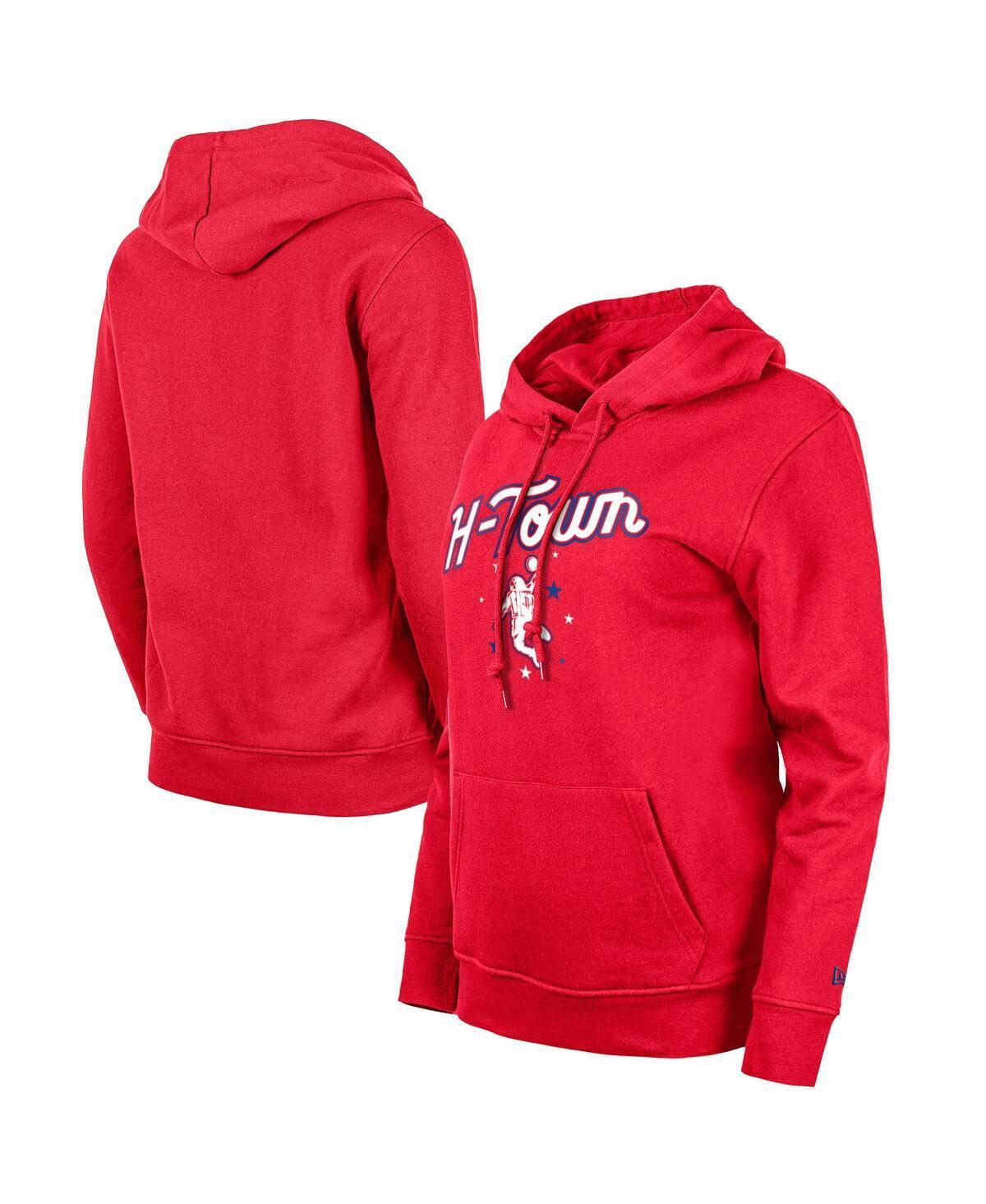 Womens New Era Houston Rockets 2023/24 City Edition Pullover Hoodie Product Image