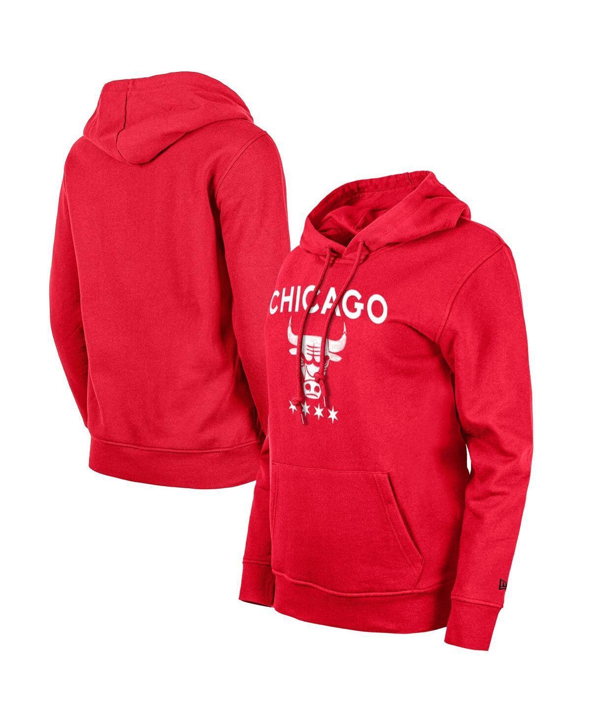 Womens New Era Red Sacramento Kings 2023/24 City Edition Pullover Hoodie Product Image