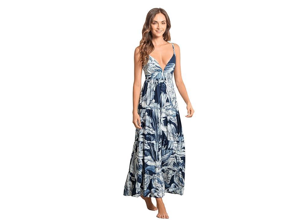 Maaji Calla Lily Juliette Long Dress Women's Swimwear Product Image