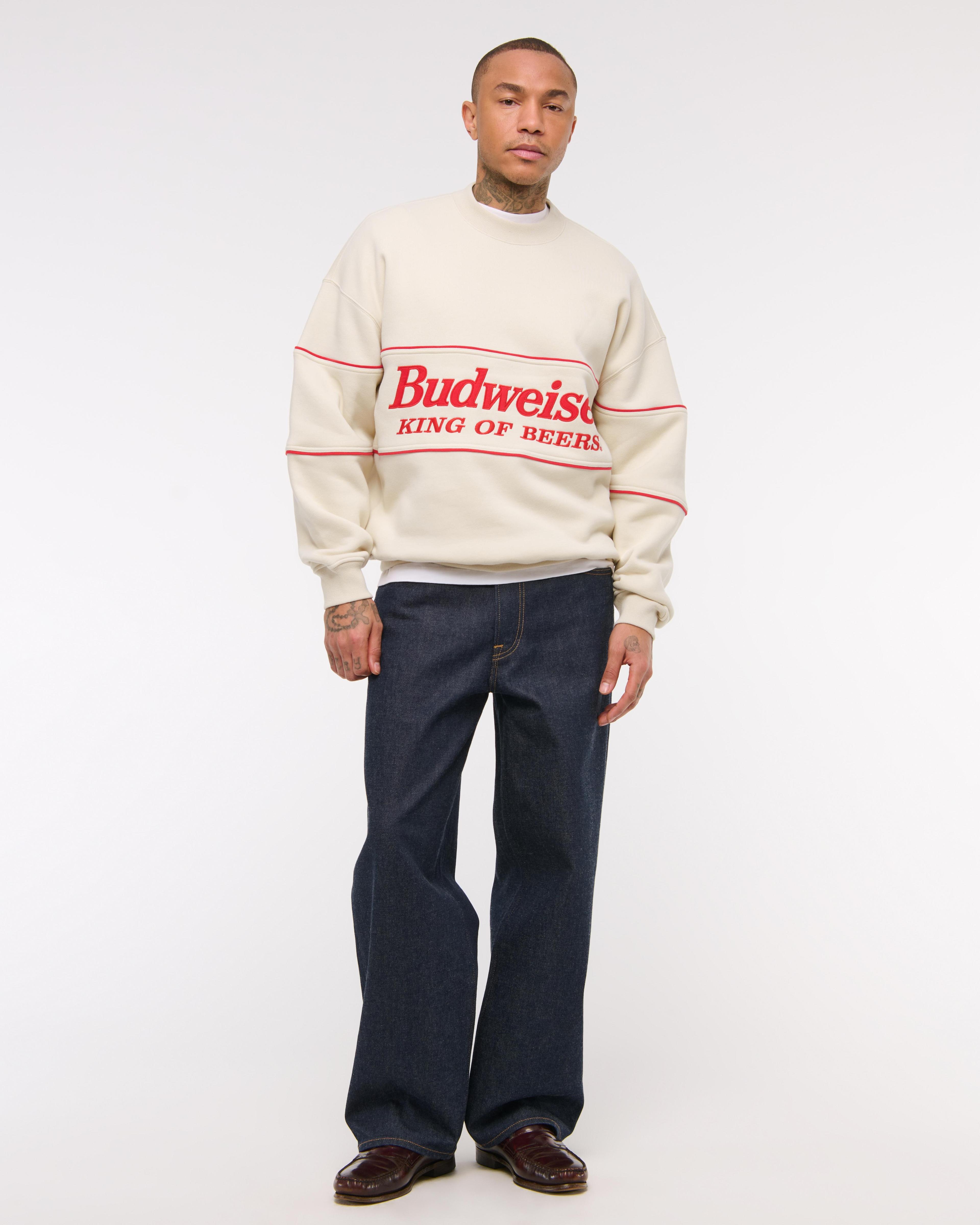 Budweiser Graphic Crew Sweatshirt Product Image