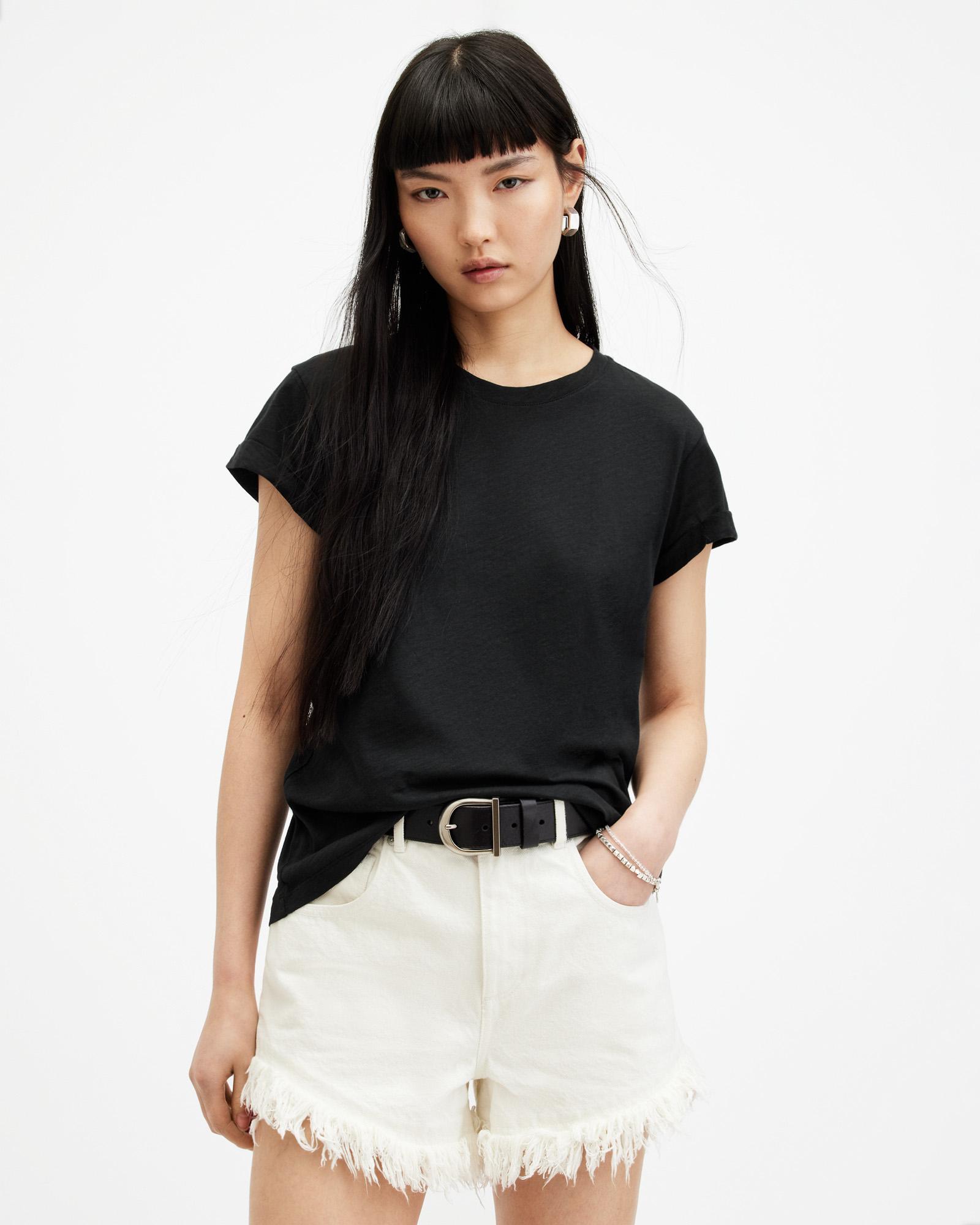 AllSaints Anna Crew Neck Short Sleeve T-Shirt Product Image