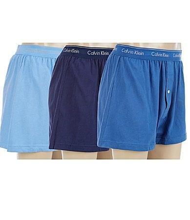 Calvin Klein 3-Pack Knit Cotton Boxers Product Image