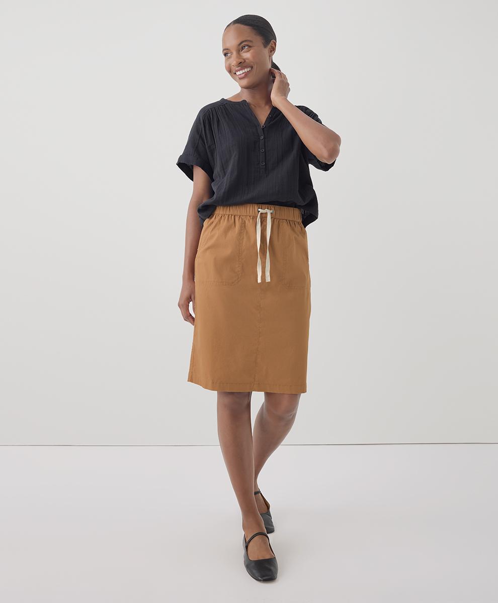 Womens Daily Twill Skirt S Product Image