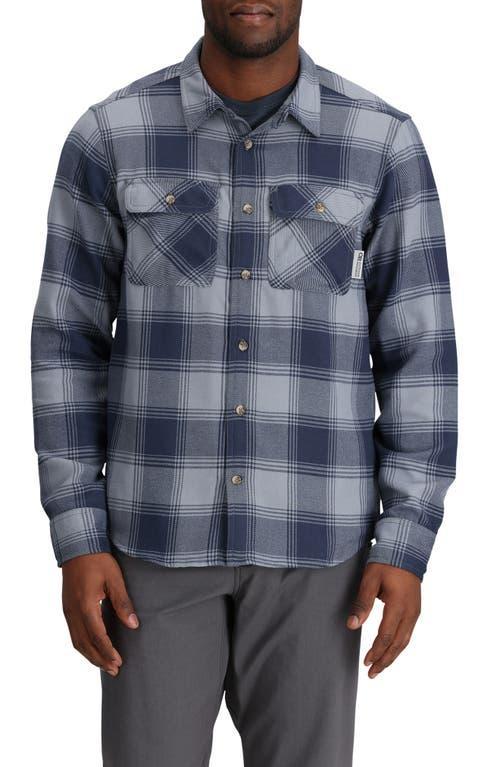 Outdoor Research Feedback Plaid Flannel Overshirt Product Image