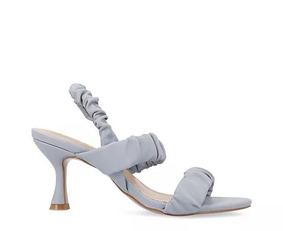 Journee Collection Womens Amaree Ruched Sandals Product Image