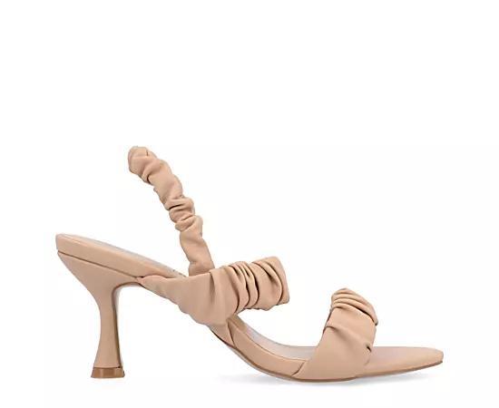 Journee Collection Womens Amaree Ruched Sandals Product Image