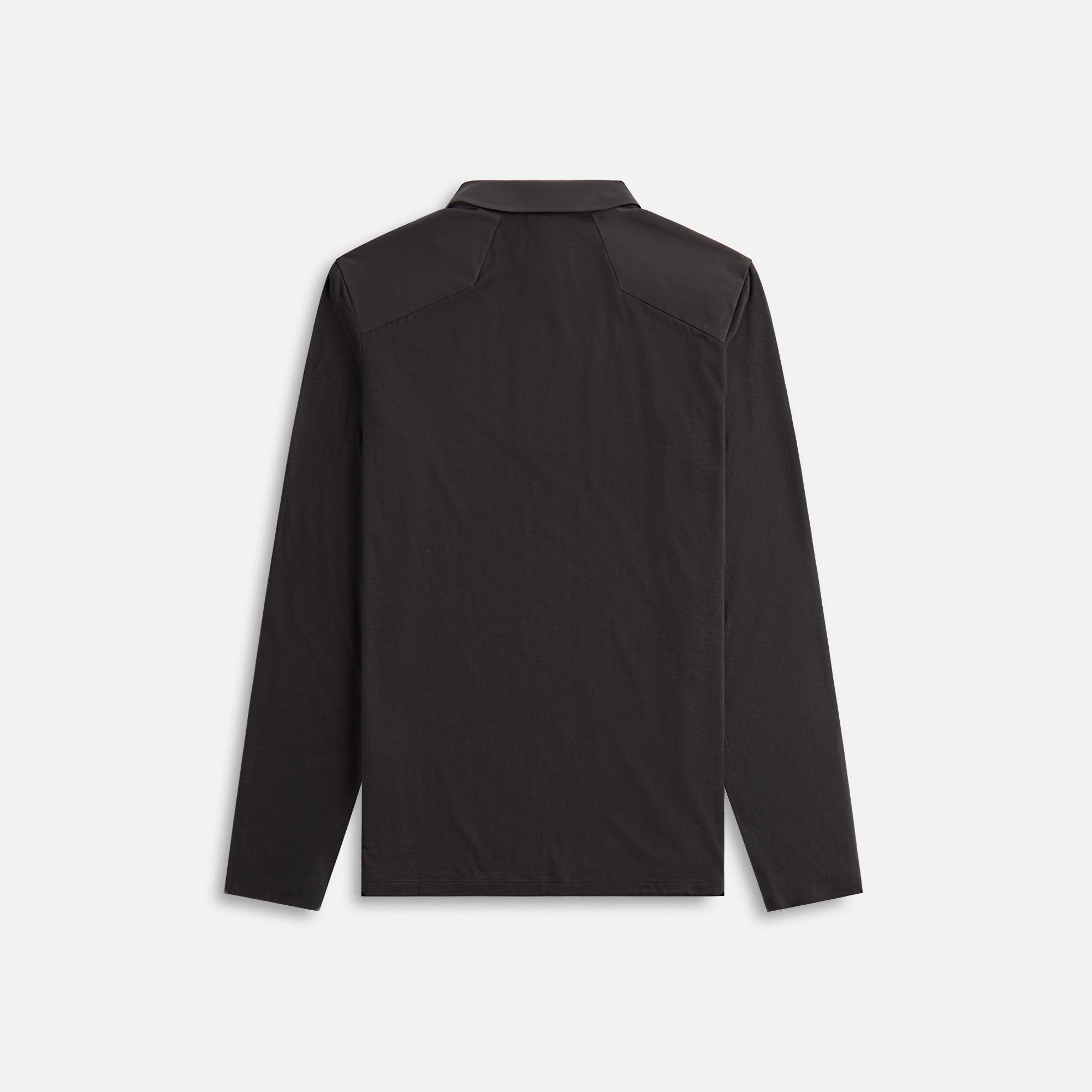 Veilance Frame Long Sleeve Polo - Penumbra Male Product Image