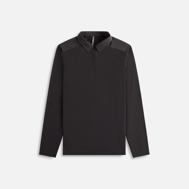 Veilance Frame Long Sleeve Polo - Penumbra Male Product Image