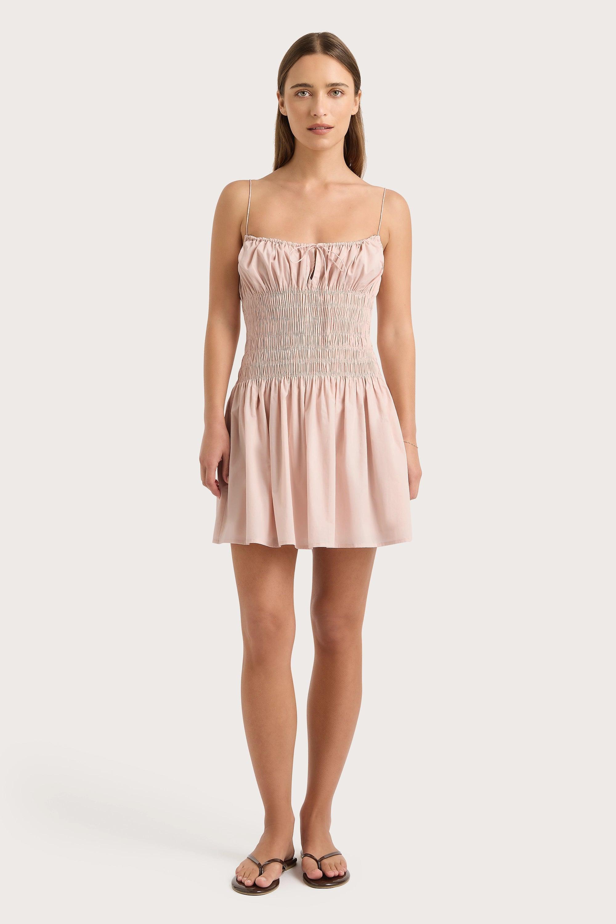 Douta Mini Dress Blush Product Image