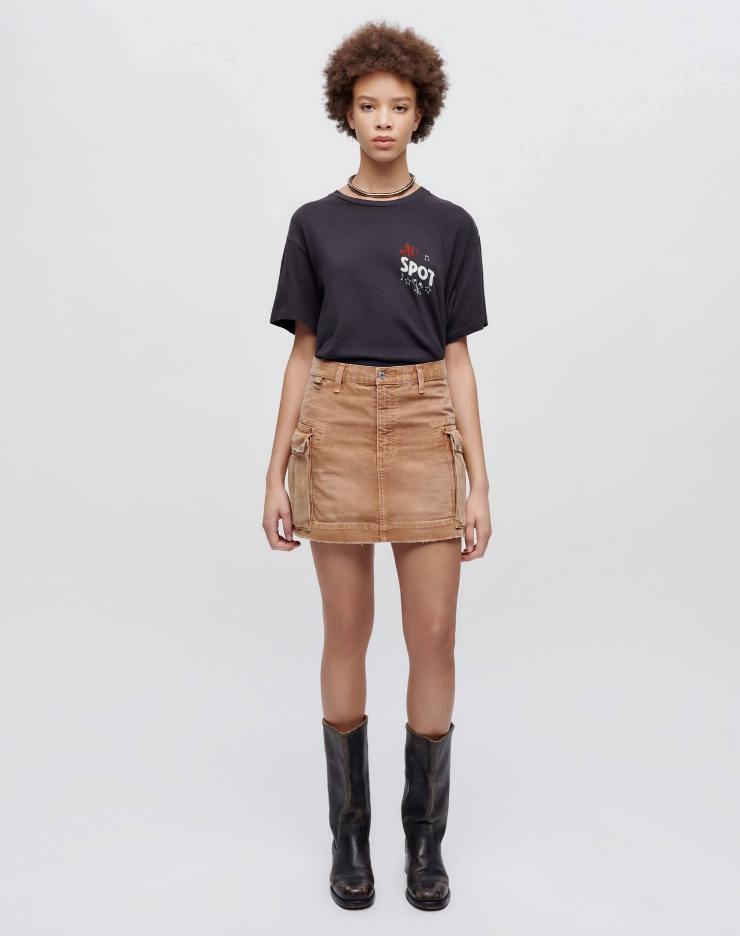 Cargo Work Skirt - Travertino Female Product Image