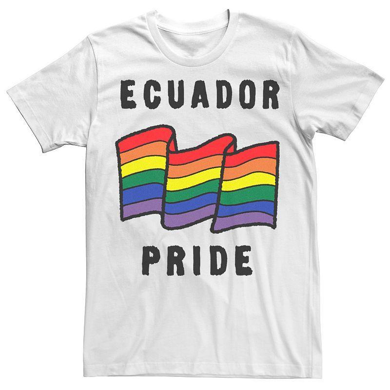 Mens Gonzales Ecuador Pride Sketched Flag Tee Product Image