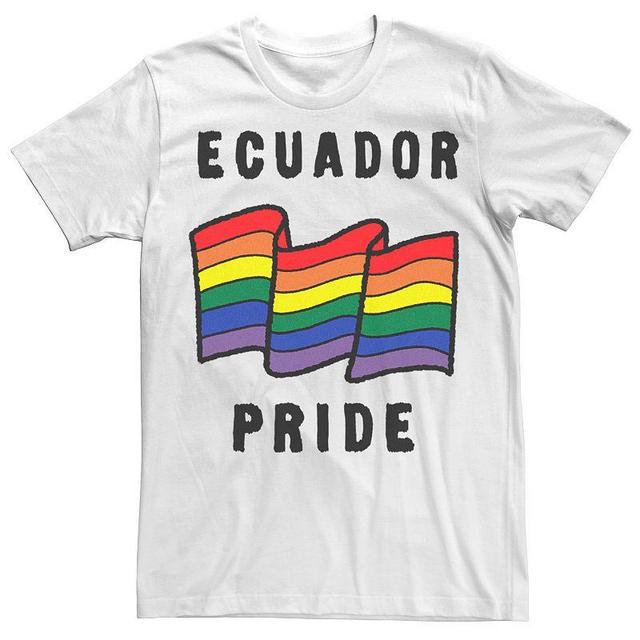 Mens Gonzales Ecuador Pride Sketched Flag Tee Product Image