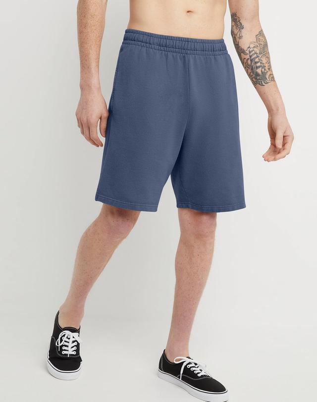 Mens Hanes Originals Garment Dyed 8 Sweat Shorts Product Image