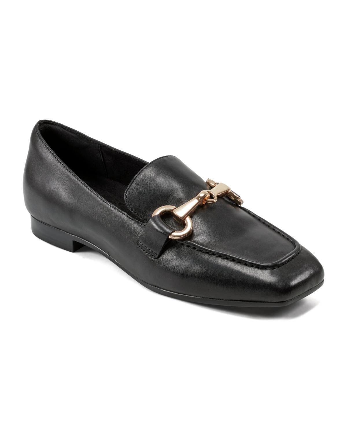 Rockport Womens Polly Slip-On Square Toe Dress Loafers Product Image