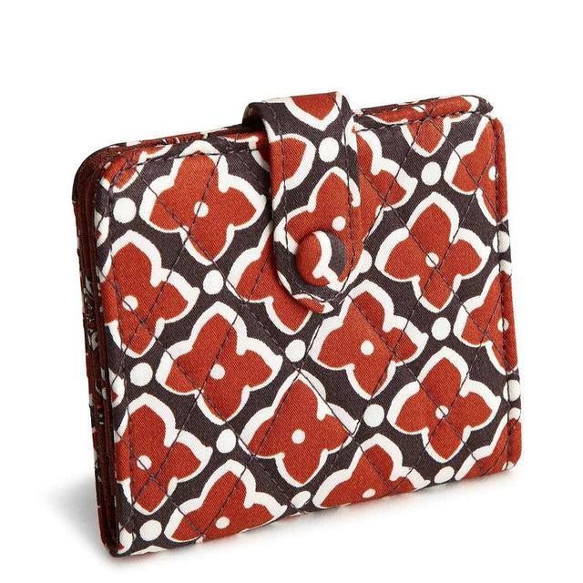 Vera Bradley Small Tab Wallet Women in Moorish Red Product Image