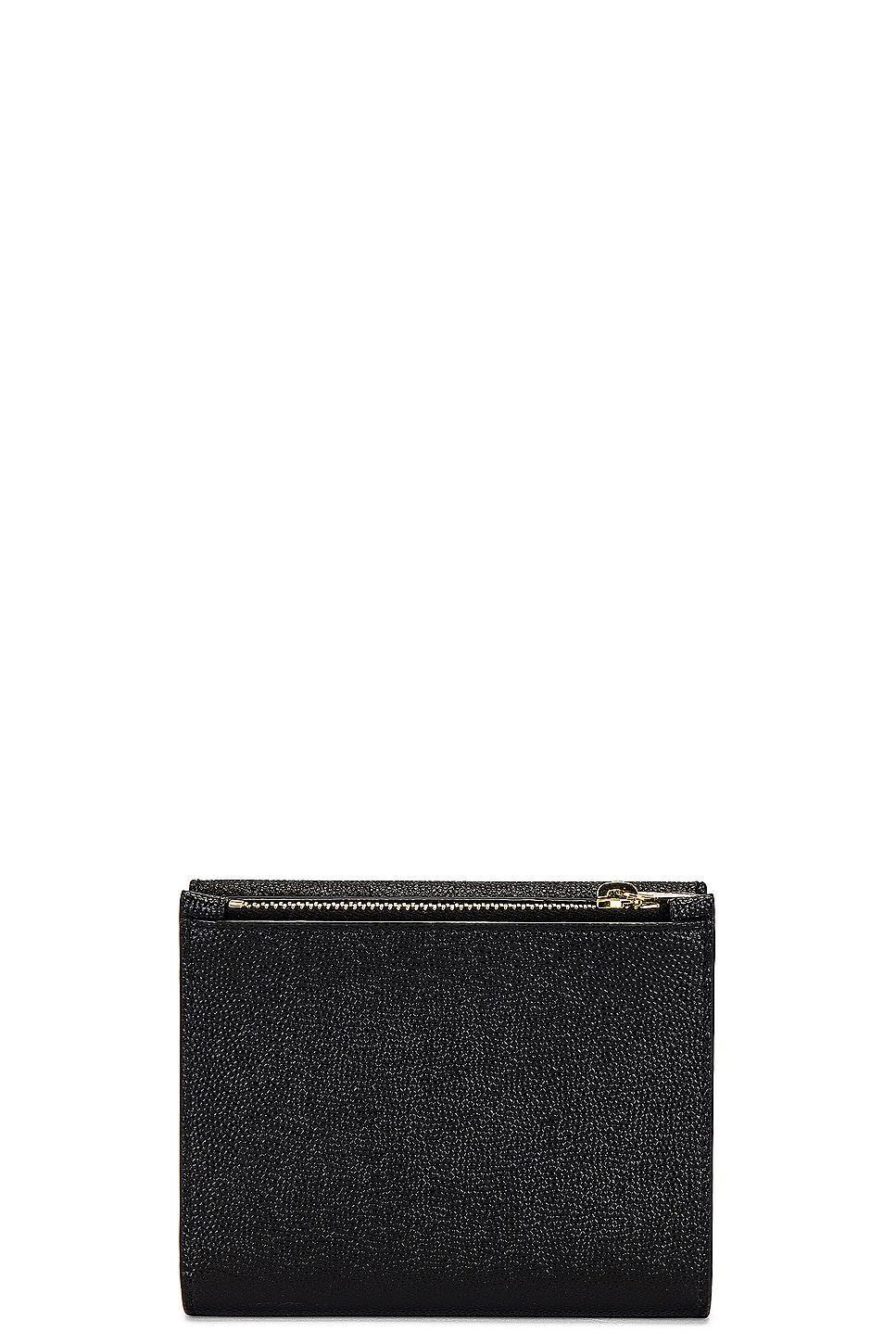 Saint Laurent Uptown Compact Wallet in Black Product Image