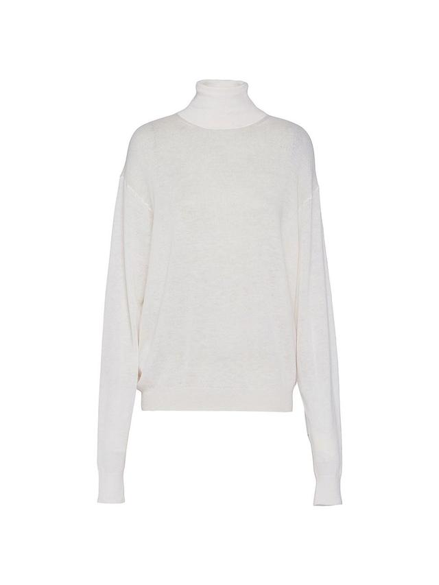 Womens Cashmere Turtleneck Product Image