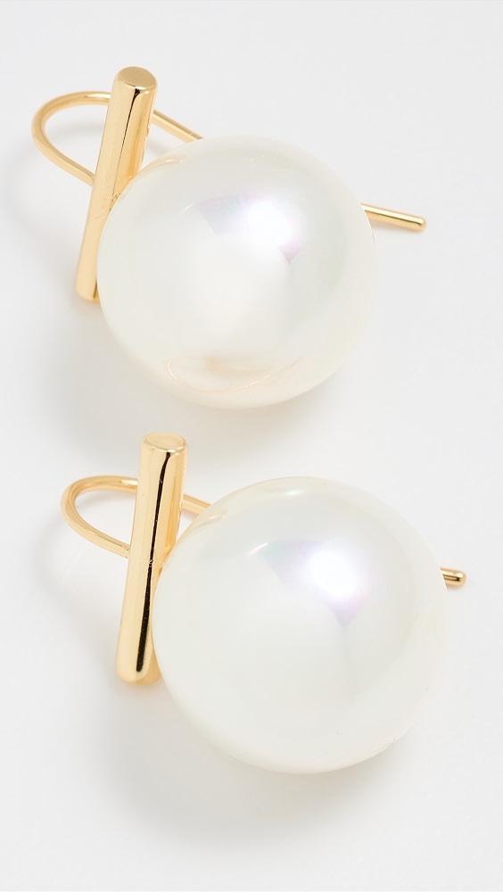 SHASHI Pearl Giselle Studs | Shopbop Product Image