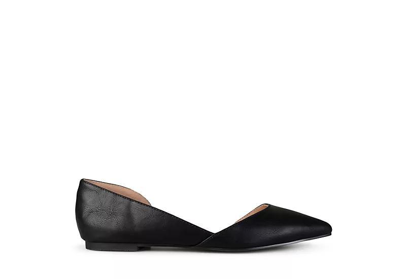 Journee Collection Womens Cortni Pointed Toe dOrsay Flats Product Image