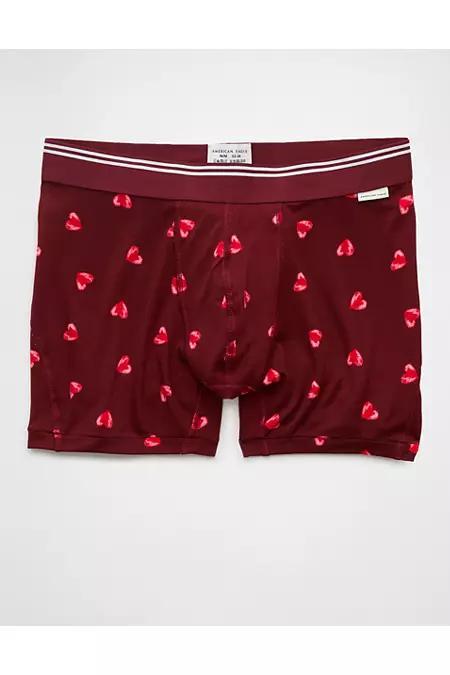 AEO Mens Painted Hearts Valentine 4.5 Ultra Soft Boxer Brief Men's Product Image