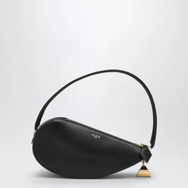 ALAÏA Alaia Le Demi-coeur Black Leather Bag Women Product Image