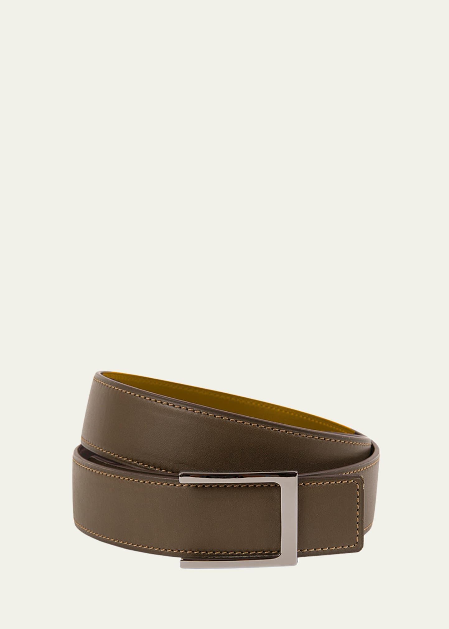 Mens Le Galant Reversible Leather Belt Product Image