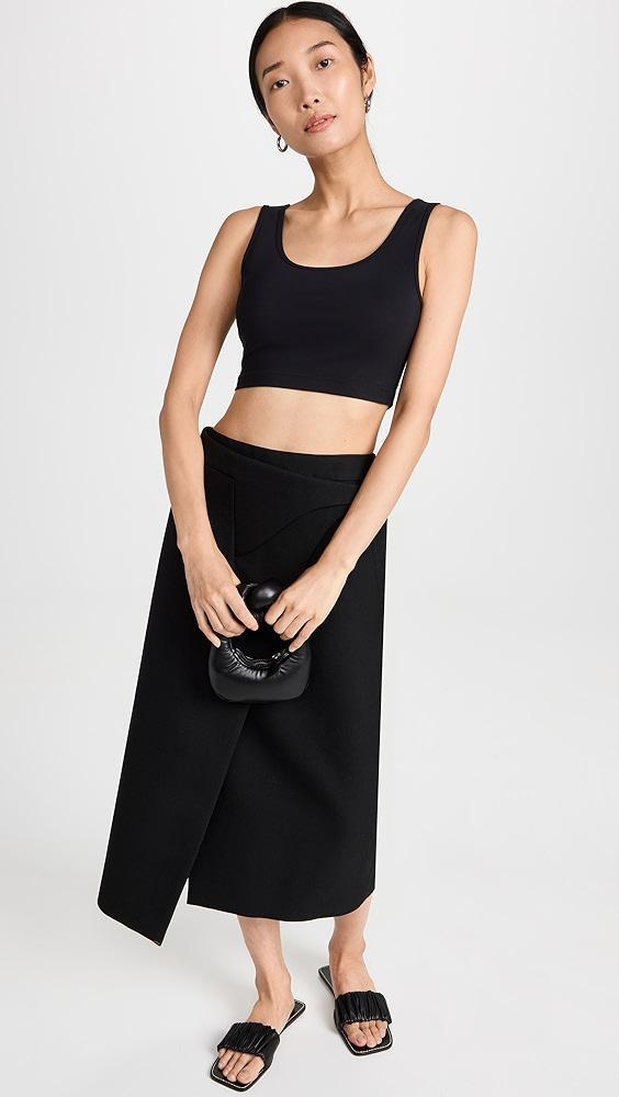 WARDROBE.NYC Wrap Skirt Midi | Shopbop Product Image