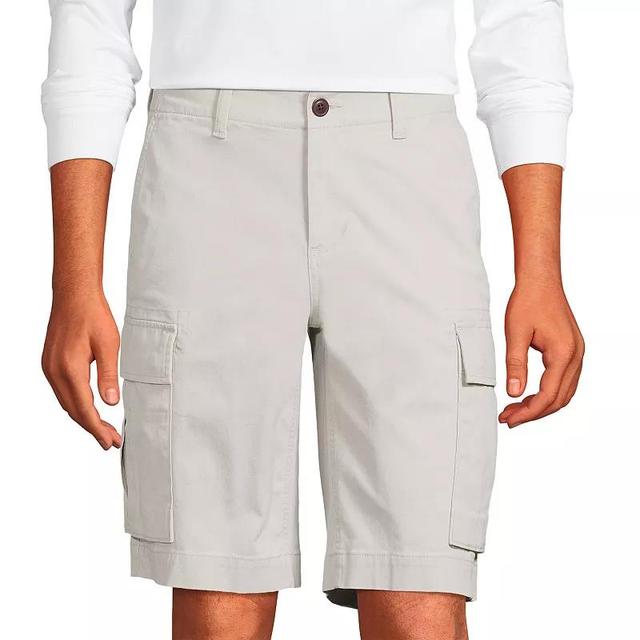 Mens Lands End Comfort First Knockabout Cargo Shorts Radiant Blue Product Image