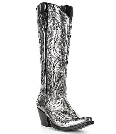 Ariat Womens Casanova Tall Metallic Leather Western Boots Product Image