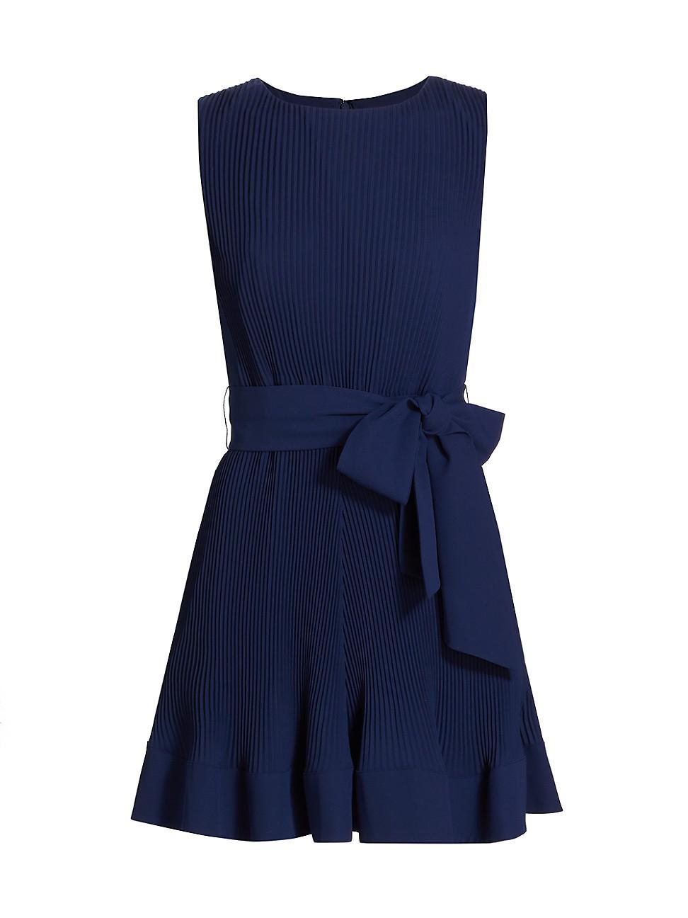 Womens Carreen Pleated Dress Product Image