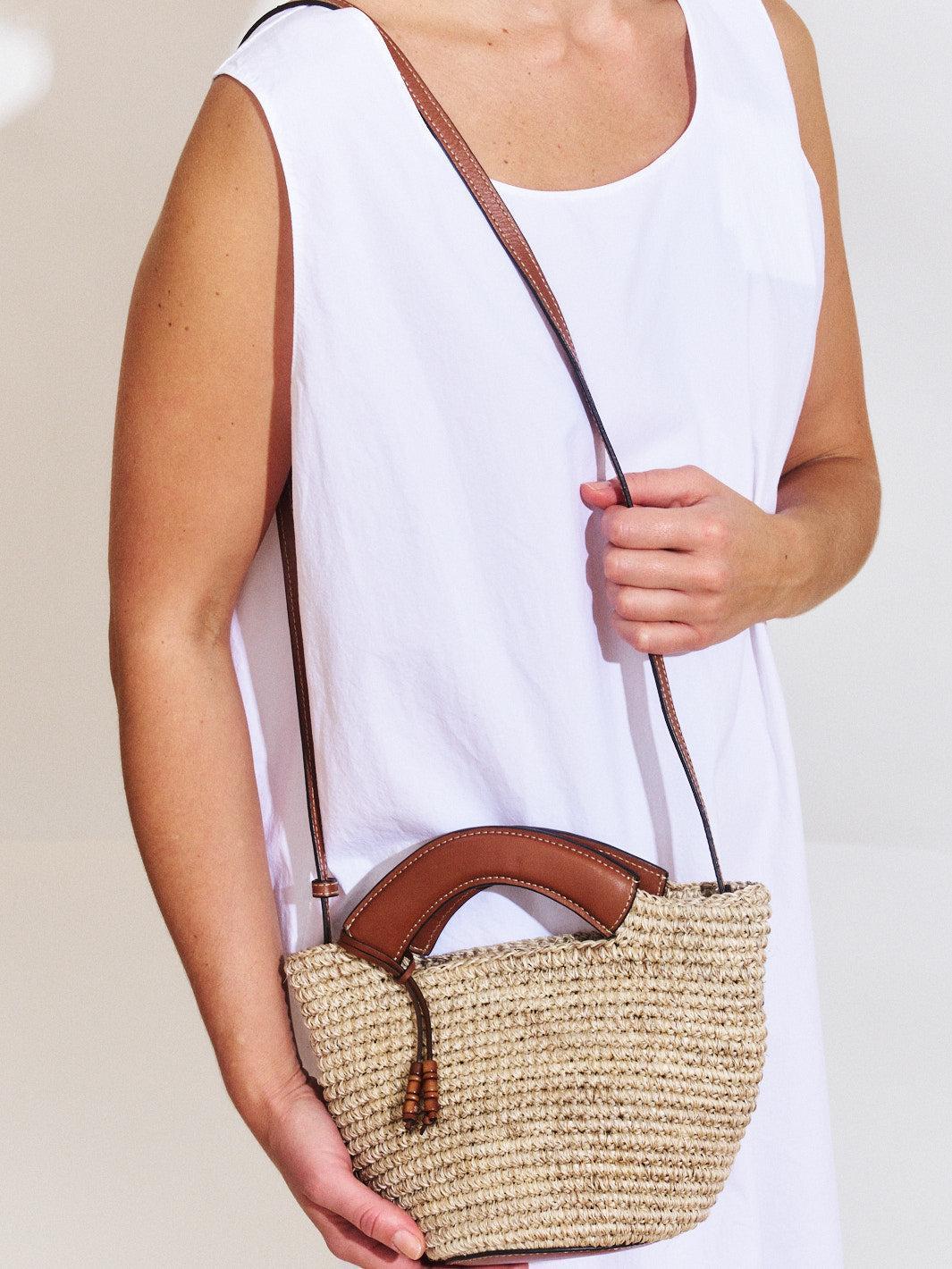 The Small Woven Shopper Product Image