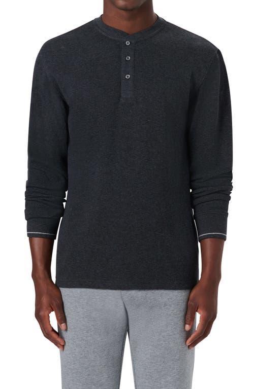 Bugatchi Regular Fit Long Sleeve Waffle Knit Henley Product Image