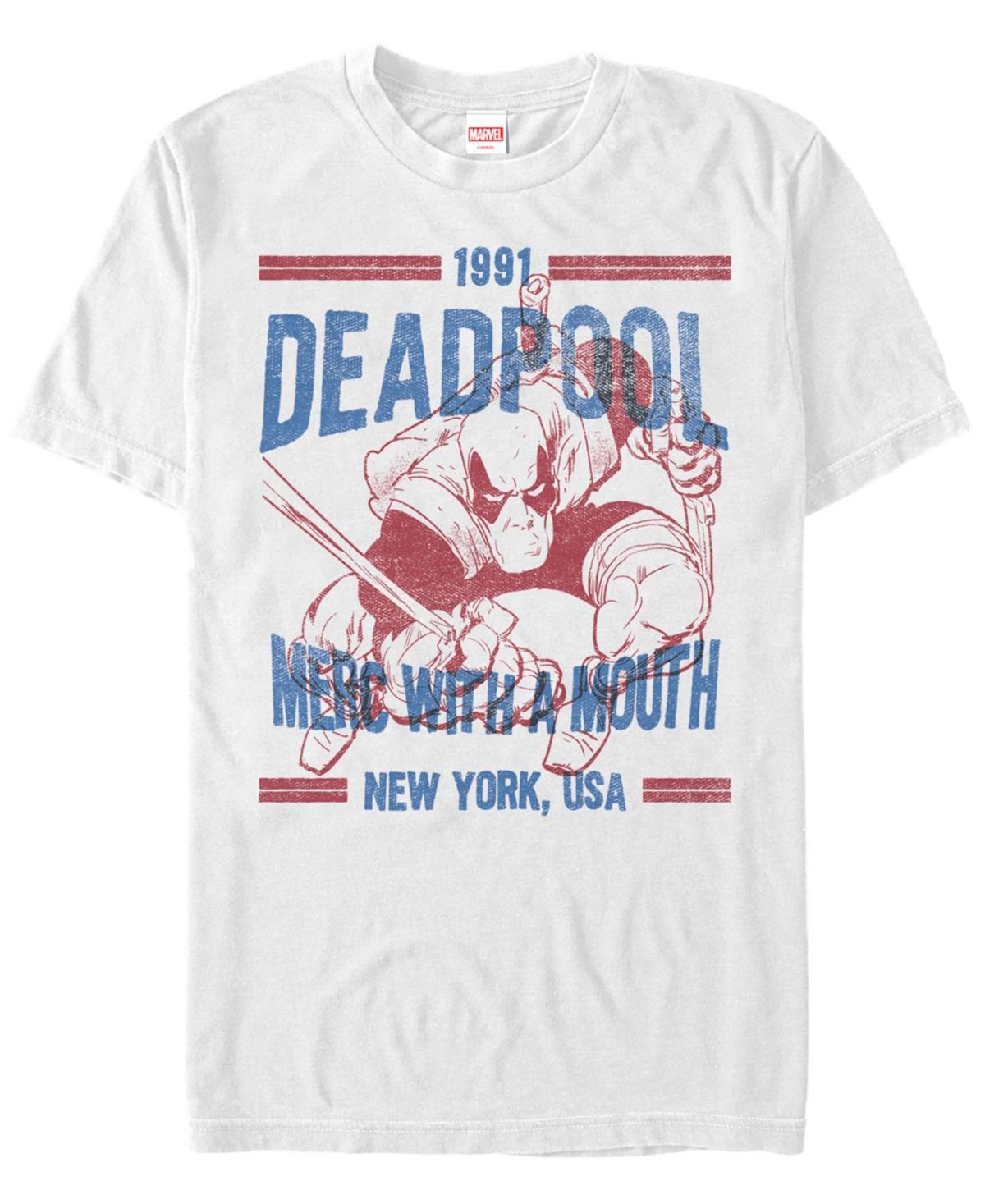 Mens Marvel Deadpool Est. 1991 Merc With A Mouth Tee Product Image