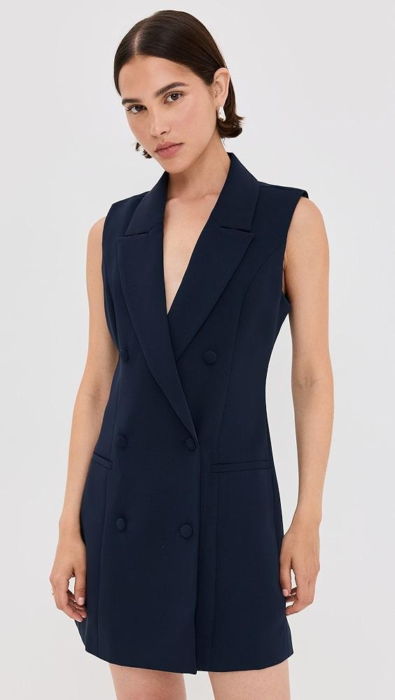 Good American Luxe Suiting Exec Dress | Shopbop Product Image