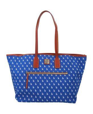 Women's Los Angeles Dodgers Signature Large Zip Tote Bag Product Image