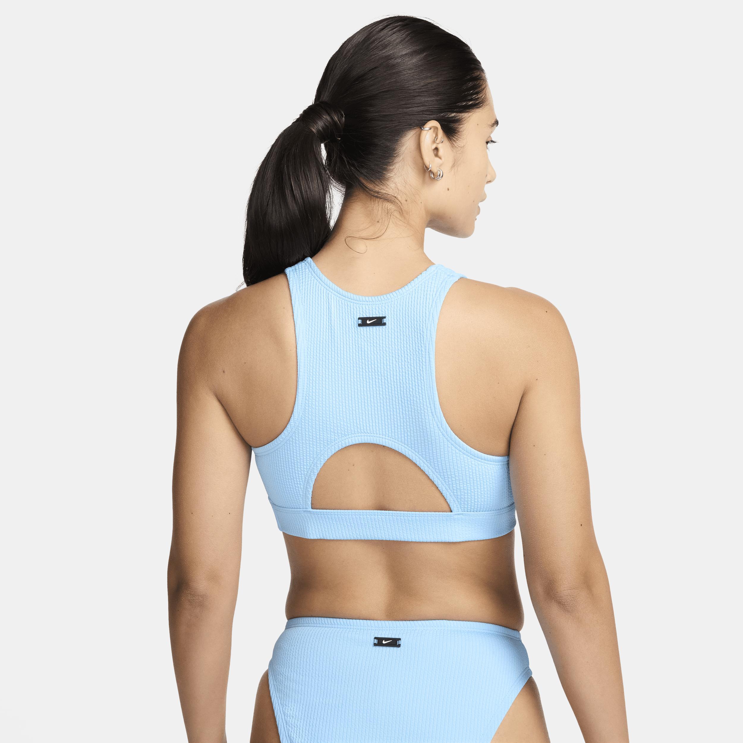 Nike Women's Swim Elevated Essential High-Neck Bikini Top Product Image