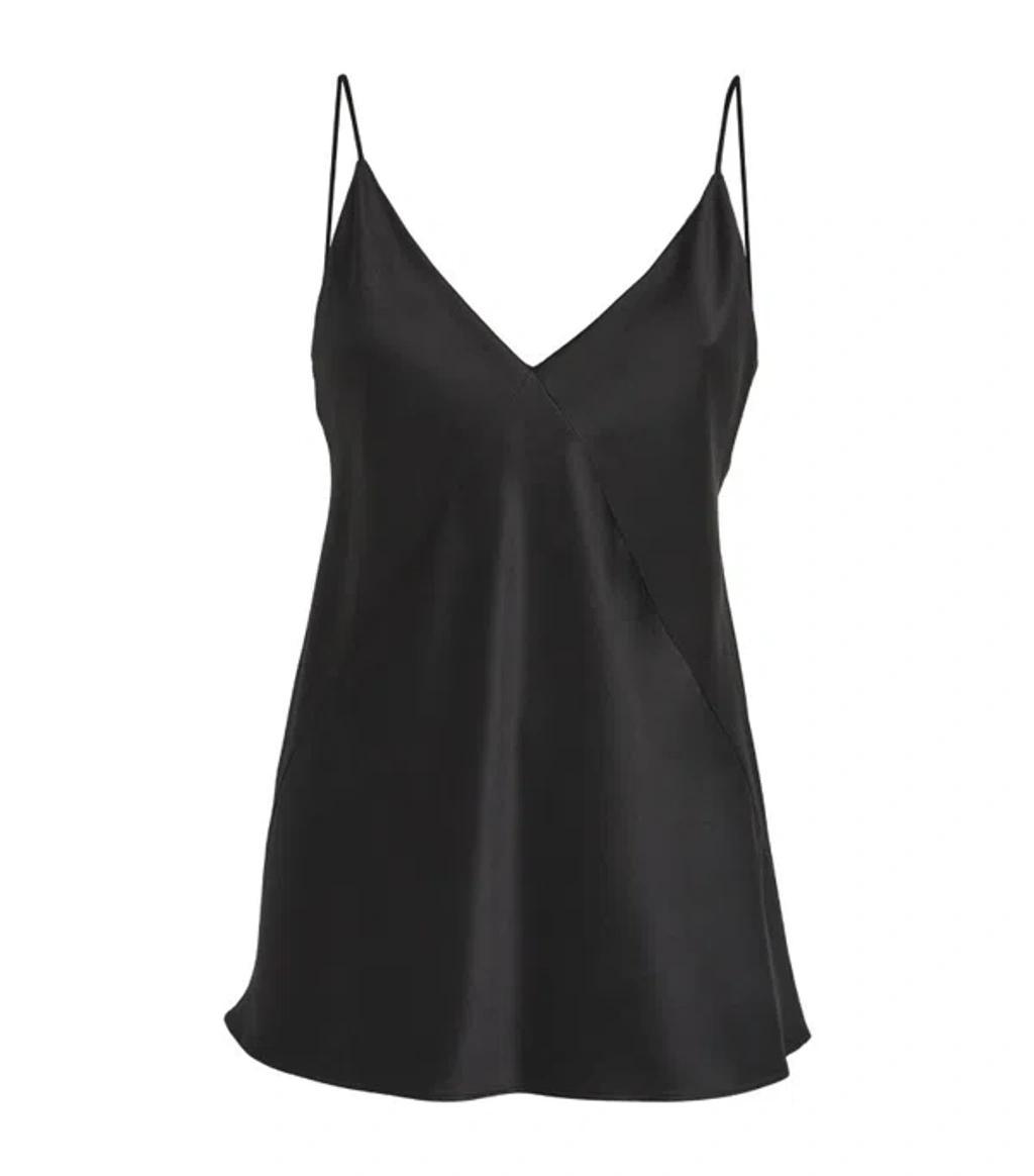 Silk-blend Cami Top In Black product image