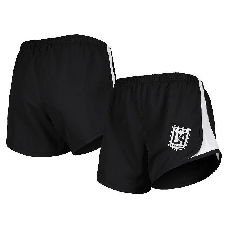 Womens Black LAFC Basic Sport Mesh Shorts Product Image