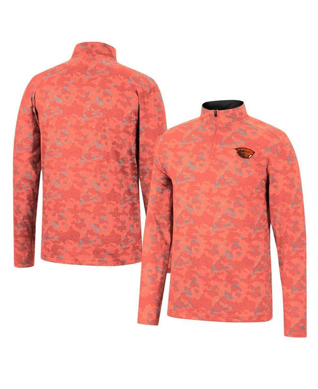 Mens Colosseum Oregon State Beavers Tivo Quarter-Zip Jacket Product Image