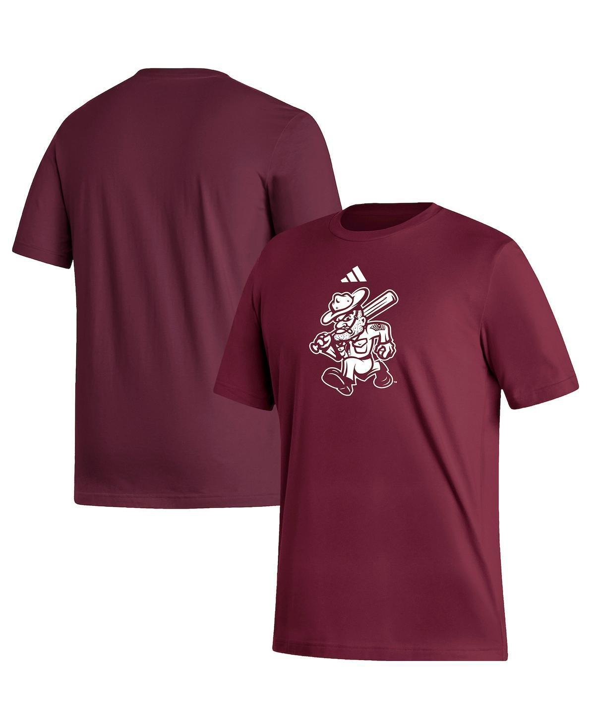 Mens adidas Maroon Texas A&M Aggies Ol Sarge Baseball T-Shirt Product Image