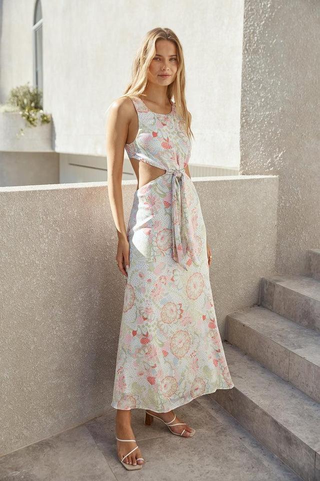 FORTUNATE ONE Clear Skies Maxi Dress Multi Product Image