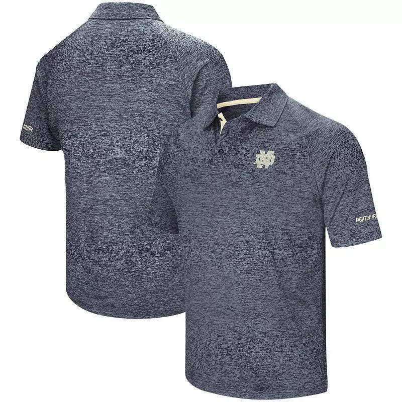 Mens Colosseum Notre Dame Fighting Irish Big & Tall Down Swing Polo Blue Product Image