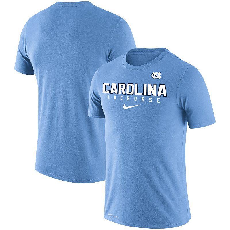 Mens Nike Carolina Blue North Carolina Tar Heels Lacrosse Legend 2.0 Performance T-Shirt Product Image