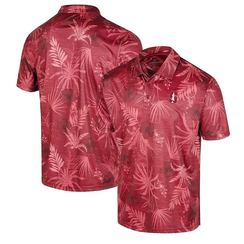 Mens Colosseum Utah Utes Palms Team Polo Product Image