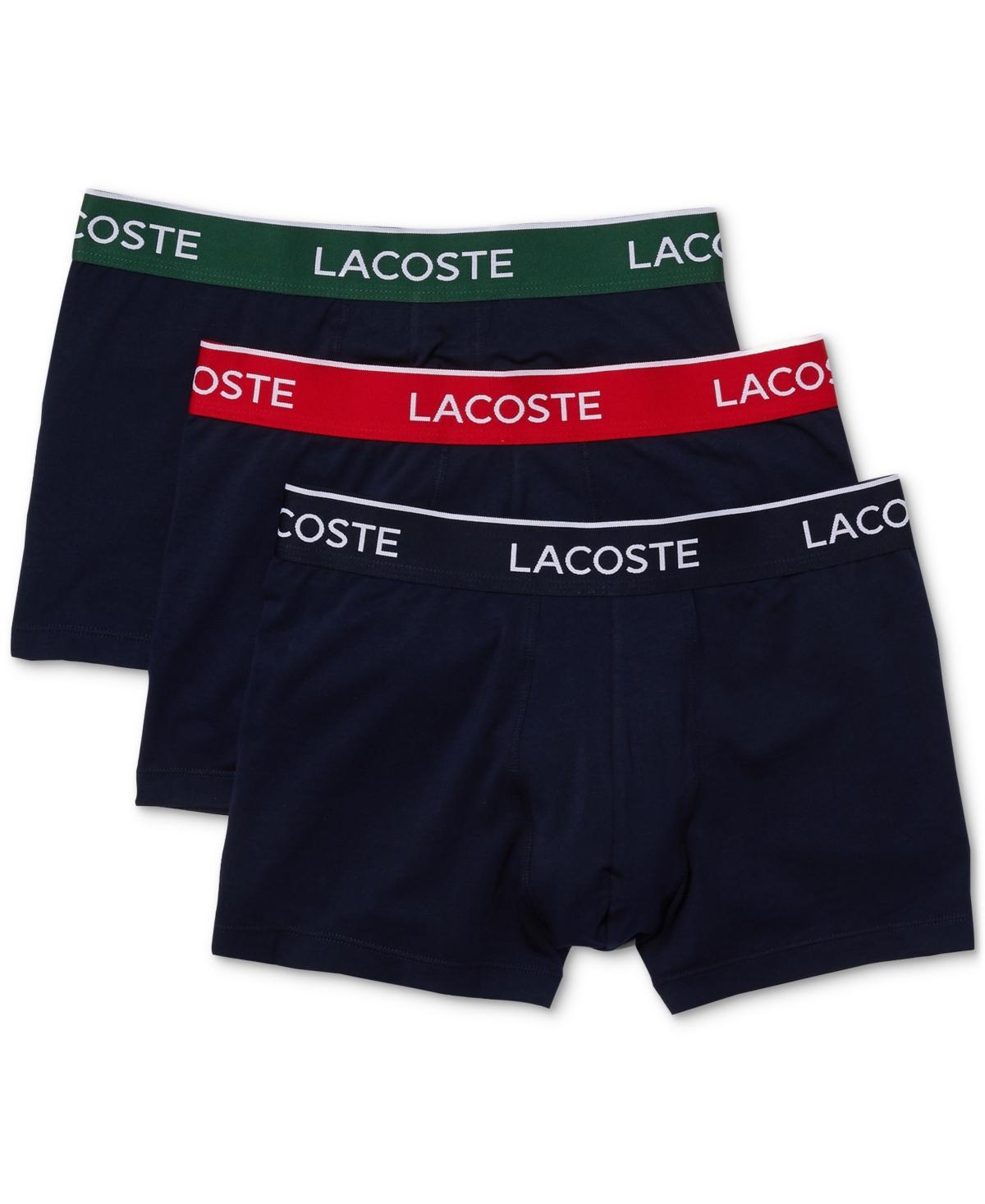 Lacoste Branded Waist Long Stretch Classic Boxer Briefs 3 Product Image